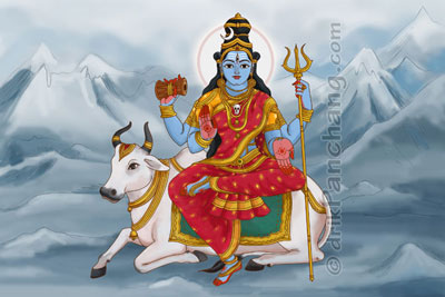 Goddess Maheshvari Matrika
