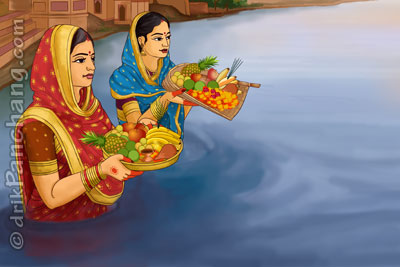 How to Draw Chhath Puja- Step by Step for Kids - YouTube