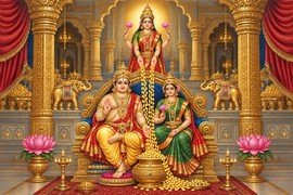 Mahalakshmi Kuber Puja on Dhanteras