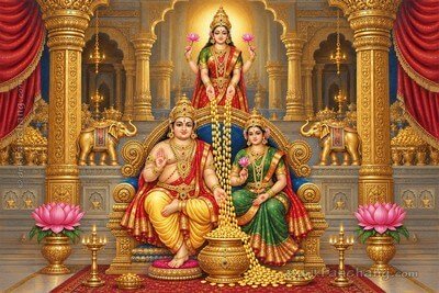Mahalakshmi Kuber Puja on Dhanteras