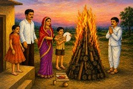 Holika Puja and Dahan