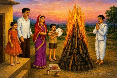 Holika Puja and Dahan