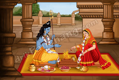 Shiva Parvati Marriage