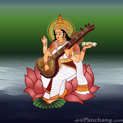 Goddess Saraswati