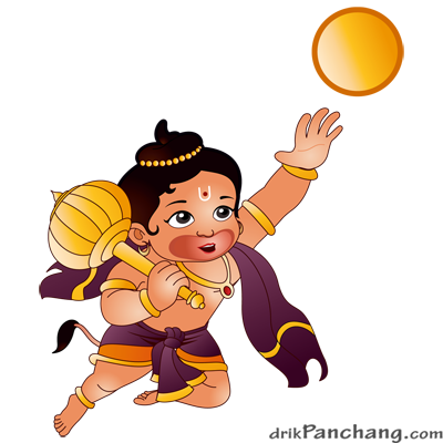 Hanuman Playing