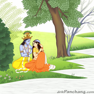 Freeware Arranging Tresses image from Radha Krishna Images gallery Freeware Arranging Tresses image from Radha Krishna Images gallery