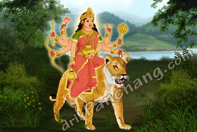 Goddess Kushmanda