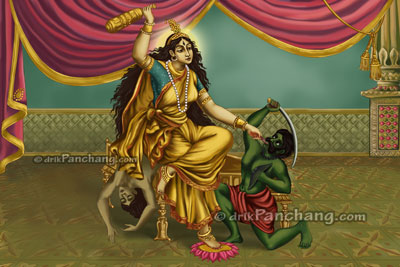 Goddess Bagalamukhi