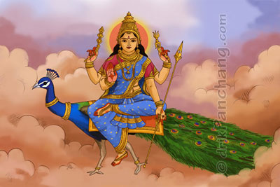 Goddess Kaumari Matrika