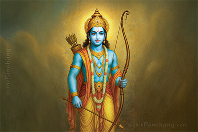 Lord Rama Dwibhuji Form