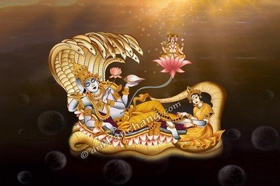 Lord Vishnu Chaturmasa