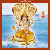 Lord Vishnu in Ksheer Sagar