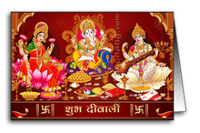 Lakshmi Ganesh Saraswati Pujan