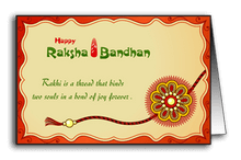 Tilak Rakhi Greeting