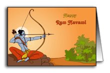 Lord Rama with Bow-Arrow