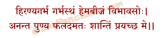 Shiva Dakshina Mantra in Hindi
