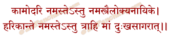 Namaskara Mantra in Hindi