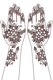 Arabic Mehandi Designs and Patterns | Arabic Henna Designs and Patterns ...