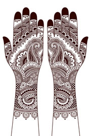 Rakhi Mehandi flower_buds_with_peacock_head