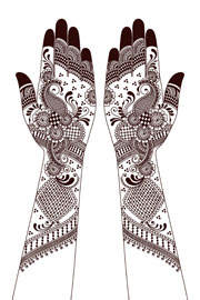 Rakhi Mehandi flowers_mesh_mehandi_design