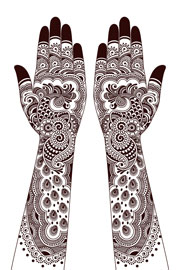 Rakhi Mehandi peacock_tail_mehandi_design