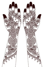 Rakhi Mehandi twin_peacock_mehandi_design