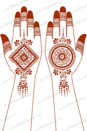 Simple Mehandi Designs