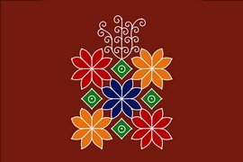 Tulasi Rangoli