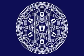 Lakshmi Pada Rangoli
