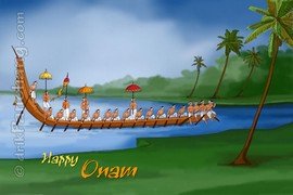 Onam Vallam Kali Boat Race