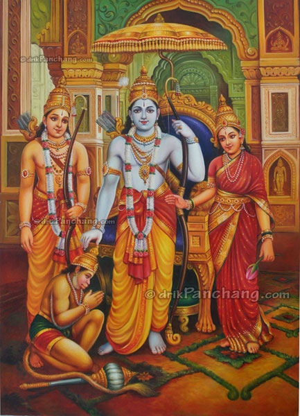 Rama Darbar Painting