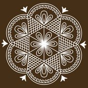Bengali Rangoli 10