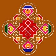 Diwali Rangoli 3