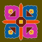 10x10 Dot Rangoli 10