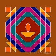 10x10 Dot Rangoli 12