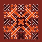 10x10 Dot Rangoli 13