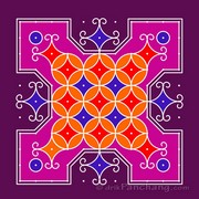 11x11 Dot Rangoli 11