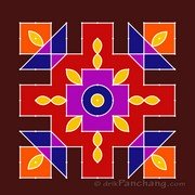 11x11 Dot Rangoli 1