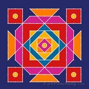 11x11 Dot Rangoli 9