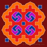 12x12 Dot Rangoli 4