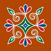 3x3 Dot Rangoli 2