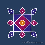 3x3 Dot Rangoli 9