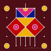 5x5 Dot Rangoli 15