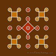 5x5 Dot Rangoli 2