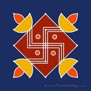5x5 Dot Rangoli 6