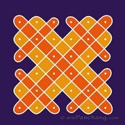 6x6 Dot Rangoli