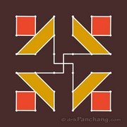 6x6 Dot Rangoli 13