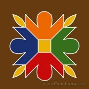6x6 Dot Rangoli 3