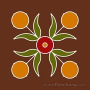 6x6 Dot Rangoli 6