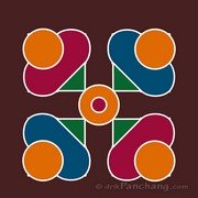 6x6 Dot Rangoli 7
